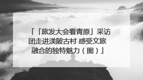 「旅发大会看青原」采访团走进渼陂古村 感受文旅融合的独特魅力（图）