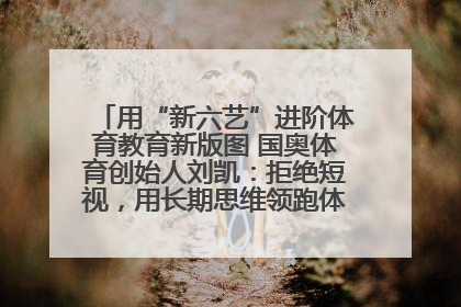 用“新六艺”进阶体育教育新版图 国奥体育创始人刘凯：拒绝短视，用长期思维领跑体育产业细分赛道