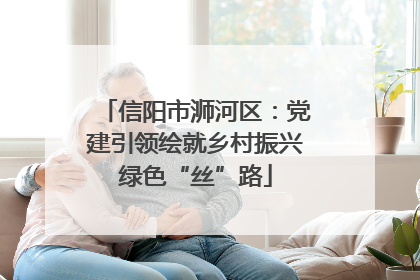 信阳市浉河区：党建引领绘就乡村振兴绿色“丝”路