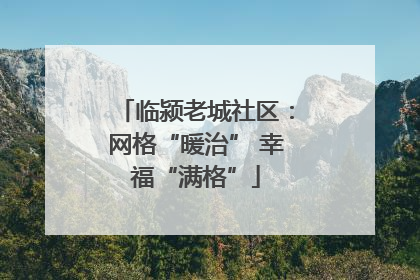 临颍老城社区：网格“暖治” 幸福“满格”