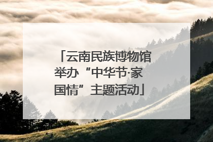 云南民族博物馆举办“中华节·家国情”主题活动
