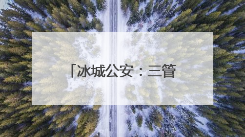 冰城公安：三管齐下让夜市“烟火气”有味更有序