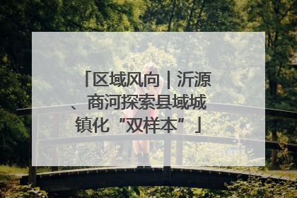 区域风向｜沂源、商河探索县域城镇化“双样本”