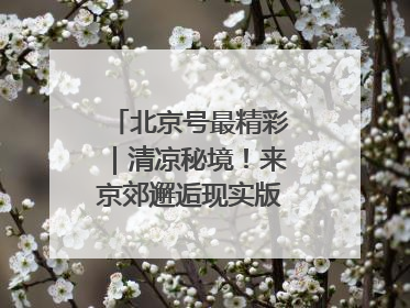 北京号最精彩｜清凉秘境！来京郊邂逅现实版“绿野仙踪”