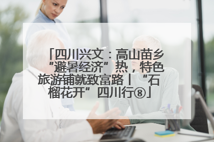 四川兴文：高山苗乡“避暑经济”热，特色旅游铺就致富路丨“石榴花开”四川行⑧