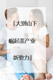 大别山下崛起茶产业新势力