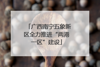 广西南宁五象新区全力推进“两港一区”建设