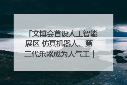 文博会首设人工智能展区 仿真机器人、第三代乐器成为人气王｜文博向“新”