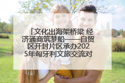 文化出海架桥梁 经济通商筑梦船——自贸区开封片区承办2025年匈牙利文旅交流对接活动专场