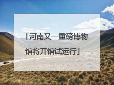 河南又一重磅博物馆将开馆试运行