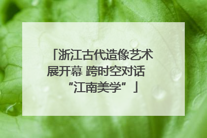 浙江古代造像艺术展开幕 跨时空对话“江南美学”
