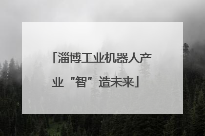 淄博工业机器人产业“智”造未来