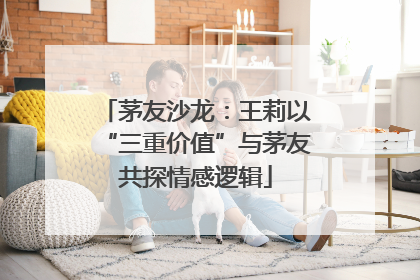 茅友沙龙：王莉以“三重价值”与茅友共探情感逻辑