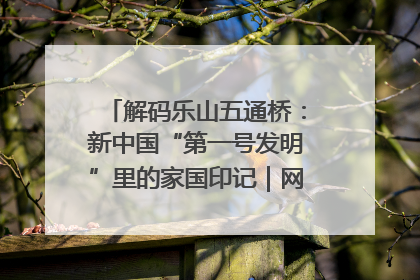 解码乐山五通桥：新中国“第一号发明”里的家国印记｜网络名人四川行