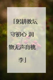 躬耕教坛守初心 润物无声育桃李