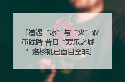 遭遇“冰”与“火”双重践踏 昔日“爱乐之城”洛杉矶已面目全非