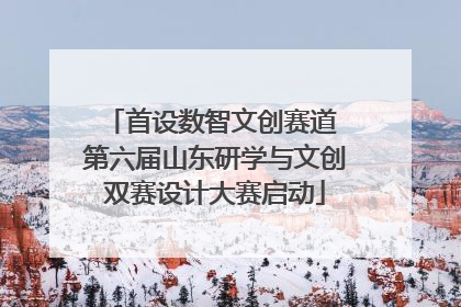 首设数智文创赛道 第六届山东研学与文创双赛设计大赛启动
